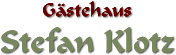 Gaestehaus Klotz